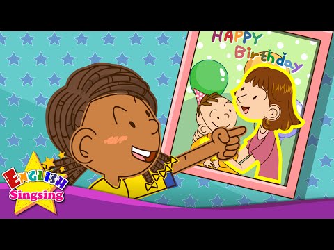 Who's this? Who's that? (Introducing family) - English song for Kids - Let's sing a song