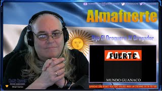 Almafuerte - First Time Hearing -  Dijo El Droguero Al Drogador - Requested Reaction Muy Bonita
