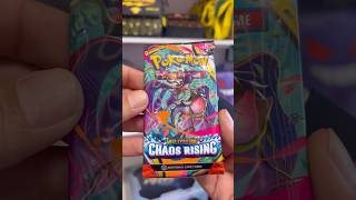 First #ripping #chaosrising #pokemon #new #set #shorts #video #pokémon
