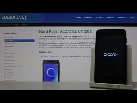 Alcatel U3 2018 Boot Animation / Startup Process