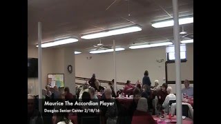 Douglas Senior Center Program:  Maurice The Accordion Player Valentines Day