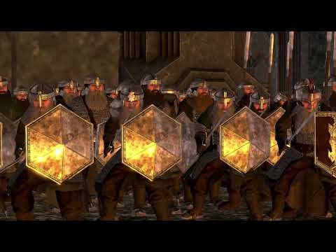 The Last Stand of Balin's Dwarves:Epic Battle for Moria(2994TA)Dawless Days mod for Total War Attila