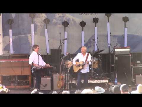 Jerry Douglas and Tommy Emmanuel at the 2019 Targhee Bluegrass Festival August 10, 2019