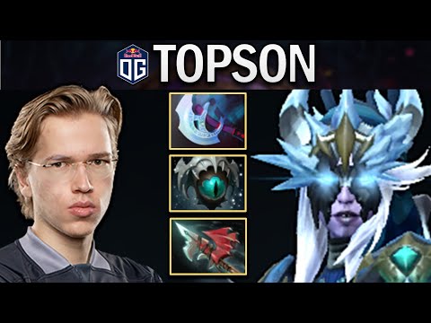 OG.TOPSON DROW RANGER WITH 18 KILLS - DOTA 2 7.29 GAMEPLAY