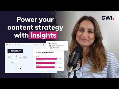 Creating Targeted Content For The Perfect Audience With GWI