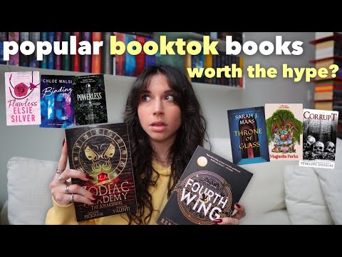 are these popular booktok books worth the hype? my brutally honest opinions 🖤💀📖