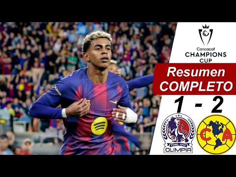 Olimpia vs Club América Highlights | Concacaf Champions Cup 2026 | Full Match Analysis