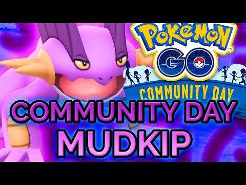 MUDKIP COMMUNITY DAY ANNOUNCED - COMMUNITY DAY CLASSIC | POKÉMON GO
