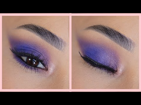 Sombras Dramaticas Azul & Morado | Pasó A Paso