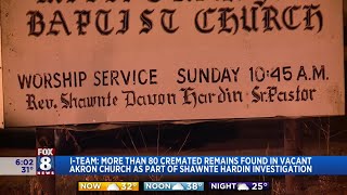 Over 80 cremated remains found in vacant Akron church, police sources say