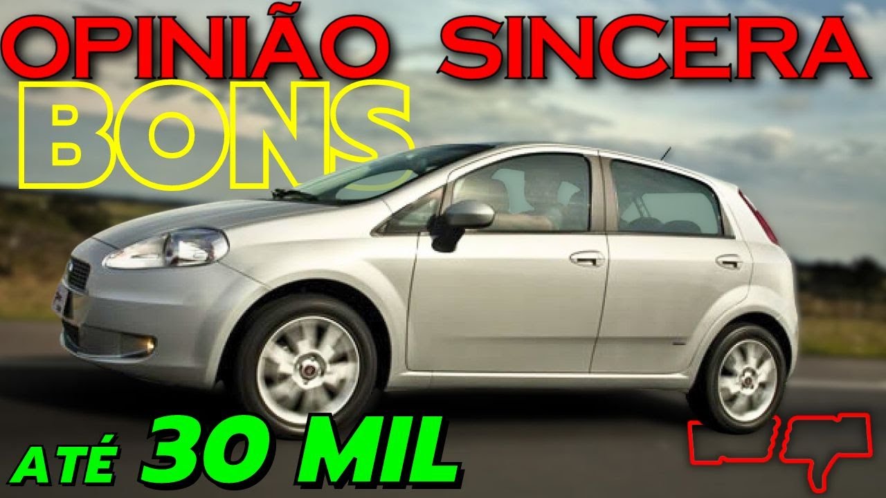 CARRO BARATO até 30 mil reais! Os melhores modelos GASTANDO POUCO em carro BOM , CONFORTO e BONITO