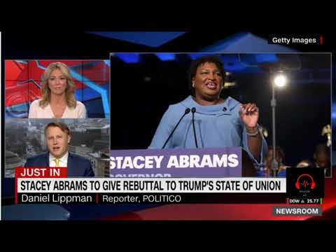 Stacey Abrams to give Democratic response of the State of the Union