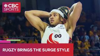 Rugzy brings the style to the Calgary Surge squad