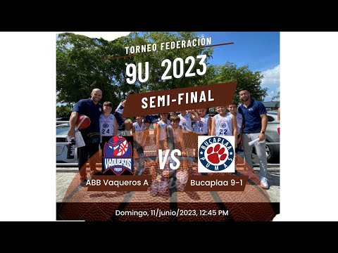 Bucaplaa 9-1 vs. ABB Vaqueros A Semifinales Torneo Federación 2023 - 6/11/23
