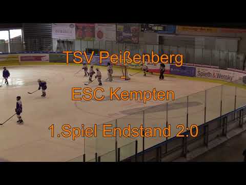 U12: TSV Peißenberg - ESC Kempten