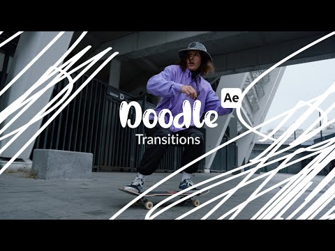Doodle Transitions After Effects Tutorial