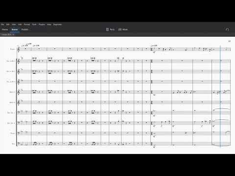 Carolina Crown 2015 "Inferno" Brass Transcription