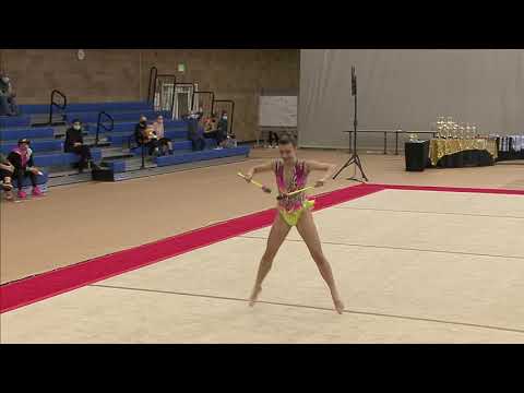 2022 Rhythmic L.A. Nicole Herkenhoff - Level 10 Clubs Routine
