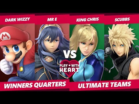 Play With Heart SSBU - Dark Wizzy & Mr E Vs. King Chris & Scubbss - Smash Ultimate Tournament WQ
