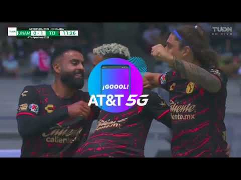 Gol de Lucas Rodríguez | Pumas 0-1 Xolos | Liga BBVA MX - Apertura 2022 - Jornada 1