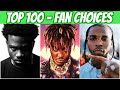 TOP 100 RAP SONGS OF 2020! (FAN CHOICES)