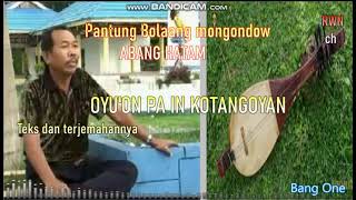 Download lagu Oyuon pa Kotangoyan - Abang Hatam ~ #PantungBolaangMongondow. mp3