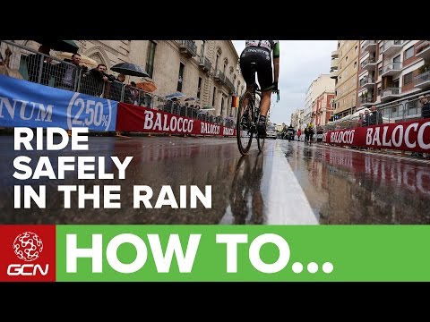 How To Ride Safely In The Rain
