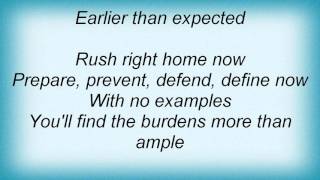 18866 Posies - Earlier Than Expected Lyrics