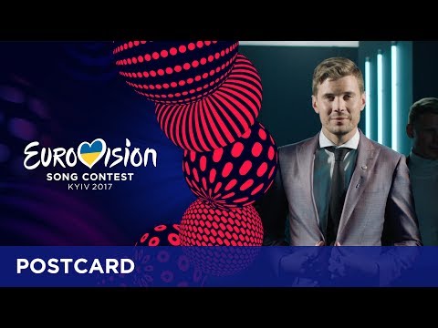 Postcard of Robin Bengtsson from Sweden - Eurovision Song Contest 2017