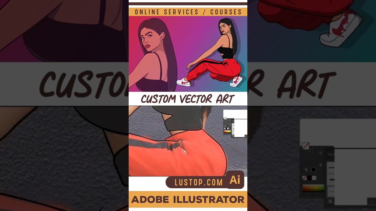 Custom cartoon vector At - Adobe Illustrator            #drawing #illustrator #illustration