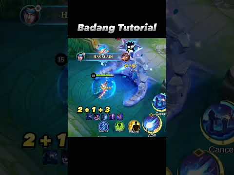 Badang Tutorial Combo 😱 - Mobile Legends: bang bang