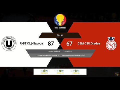 CRBM 2023-2024: U-BT Cluj-Napoca - CSM CSU Oradea