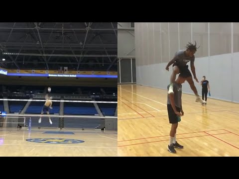 Terrel Bramwell AKA Tattythegod INSANE volleyball player !!