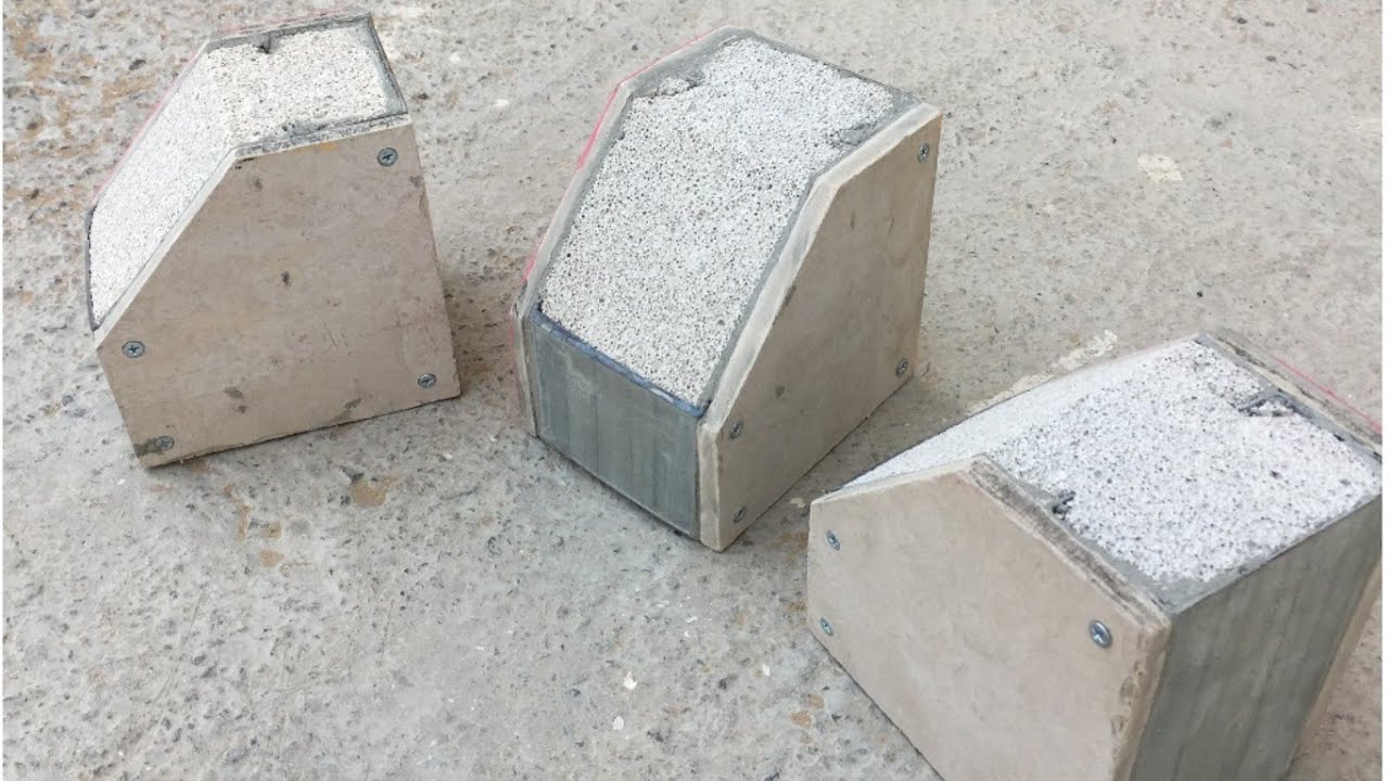 House made of lightweight concrete infill
