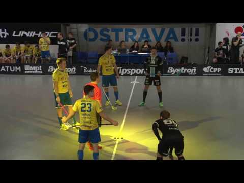 Sestřih zápasu 3. kola Tipsport Superligy: FBC OSTRAVA - Technology Florbal MB
