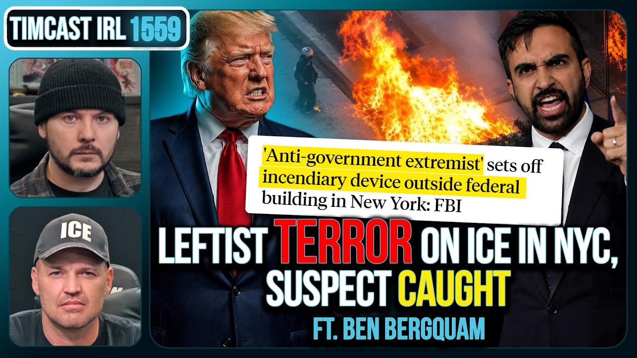 Leftist TERROR ATTACK In NYC, Suspect ARRESTED | Timcast IRL