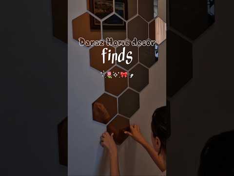 Daraz haul- Home decor🪞🧸 #pinterest #haul #darazhaul #aesthetic
