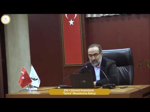 İmam Şafii ve İmam Ahmed'in İstiva görüşü - Ebubekir Sifil Hoca