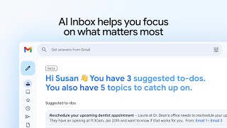 See what matters most with AI Inbox