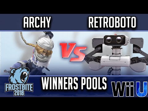 Frostbite 2018 Smash 4 Singles  WINNERS POOLS - HP | Archy (Sheik) vs  Retrobot0 (ROB)