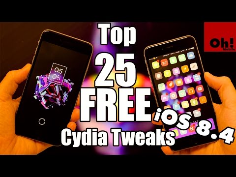 TOP 25 IOS 8.4 Tweaks  Cydia Jailbreak - Oh! Mobile
