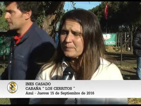 15-09-16 - Ines Casado - Cabaña Los Cerritos - Azul