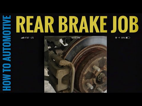 How to Replace Rear Brake Pads and Turn Rotors on a 2003 Nissan 350Z