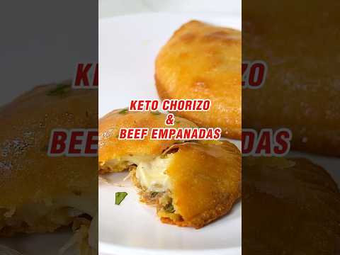Keto Chorizo and Beef Empanadas