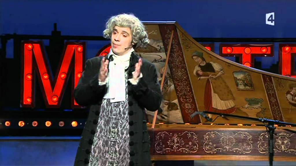 alexandre astier sketch bach au clavecin en integral festival montreux du rire