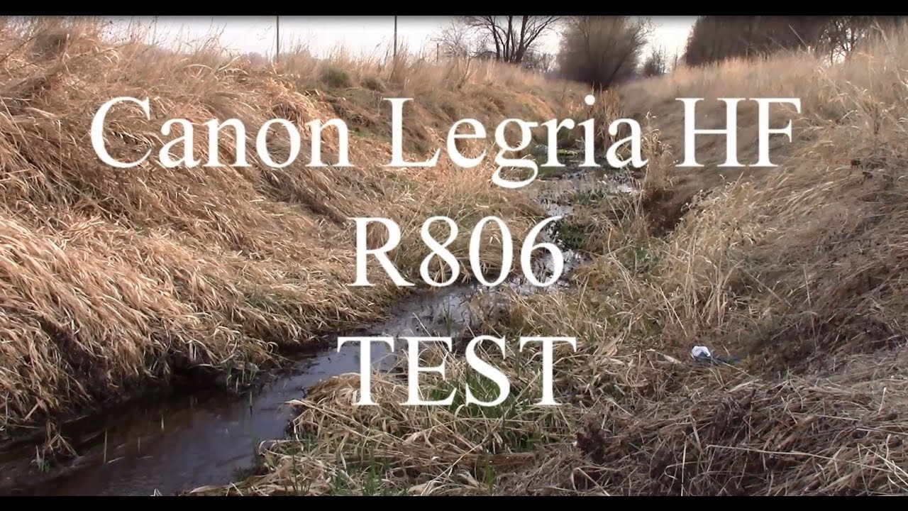 Видеокамера Canon Legria HF R806 черная