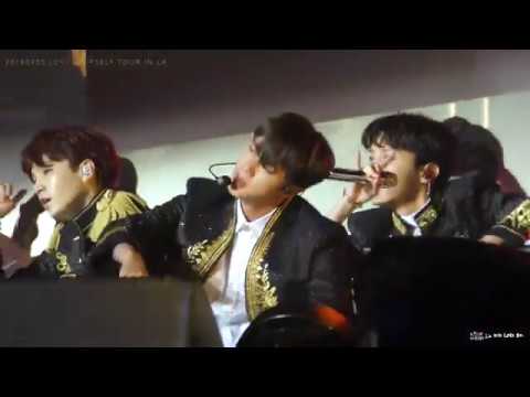 [4k] 180905 "IDOL" JIN FOCUS - Love yourself Tour in LA