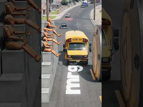 Cars Bollard Wall Crash