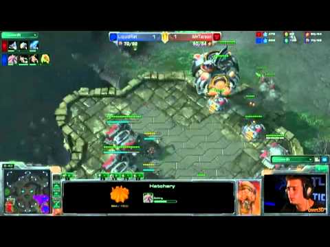 EU Bnet Invit. 2011 - Starcraft II - Game 3 - Liquid`Ret (Z) VS Millenium Tarson (T) Part 1/1