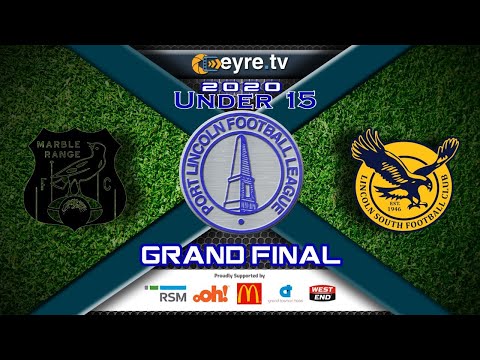 U15 Grand Final 2020 - MARBLE RANGE vs LINCOLN SOUTH